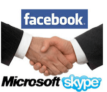 facebook microsoft tie up