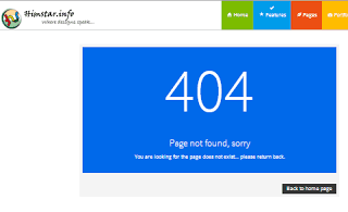 Set Custom 404 error page for your website php