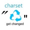 charset get changed