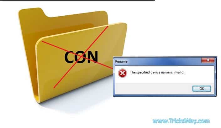 How to Create Folder "CON","AUX" or "NUL"