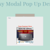 easy modal pop up windows