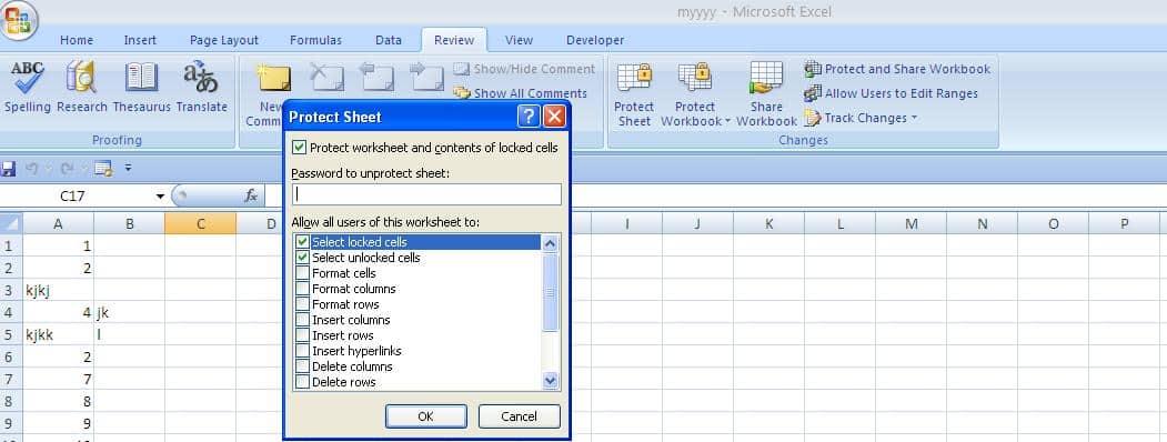 How to unlock Excel spreadsheet with password without using any software