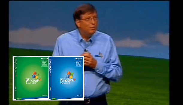 Watch Bill Gates Launching Windows XP Video and End of MS-DOS Era