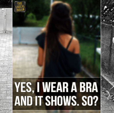 Yes, I wear a bra and it shows. so ?
