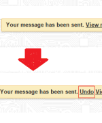 sent email undo or revert in gmail