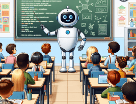 AI Made Fun: Happy Robot Classroom!