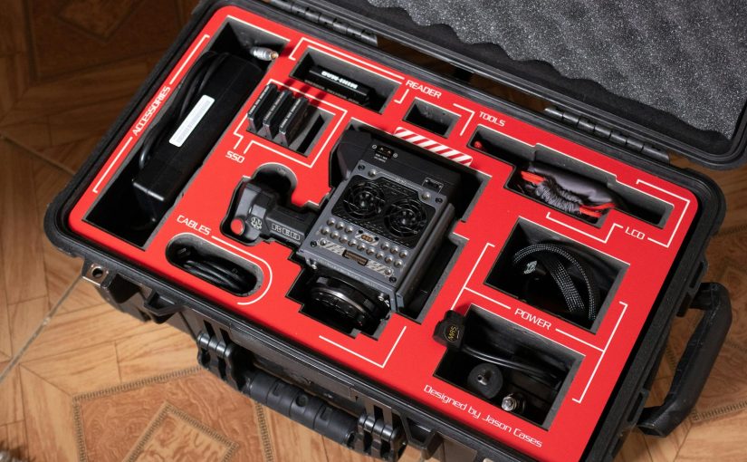 Black and Red Tool Box